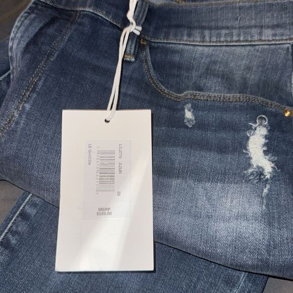 Frame Le Garçon Mid rise Straight Fit NWT - Picture 6 of 6